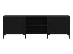 Gabinete de TV Roble negro 150 x 30 x 50 cm