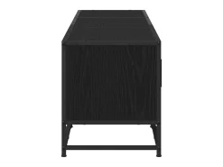 Gabinete de TV Roble negro 210 x 35 x 41 cm