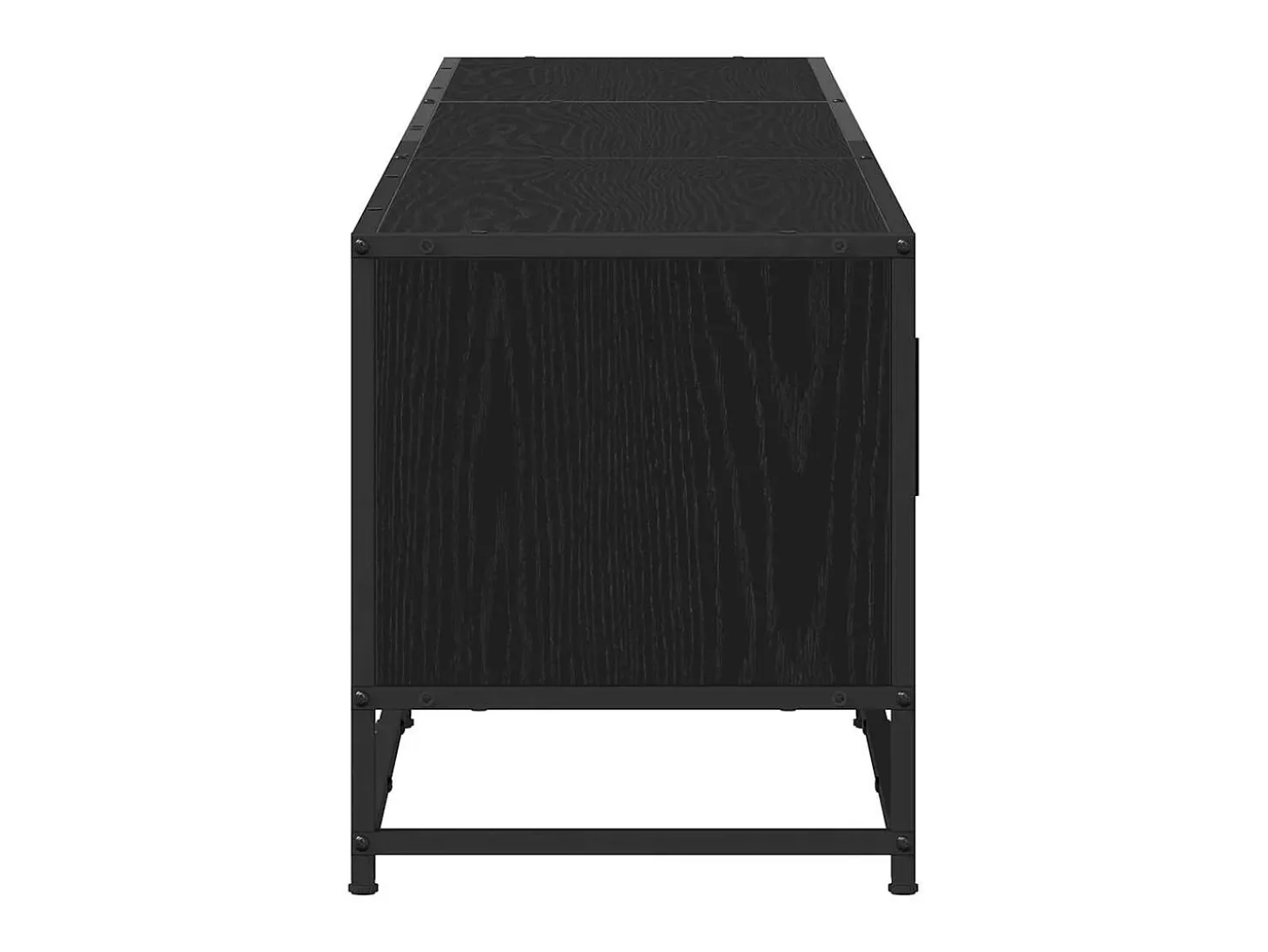 Gabinete de TV Roble negro 210 x 35 x 41 cm