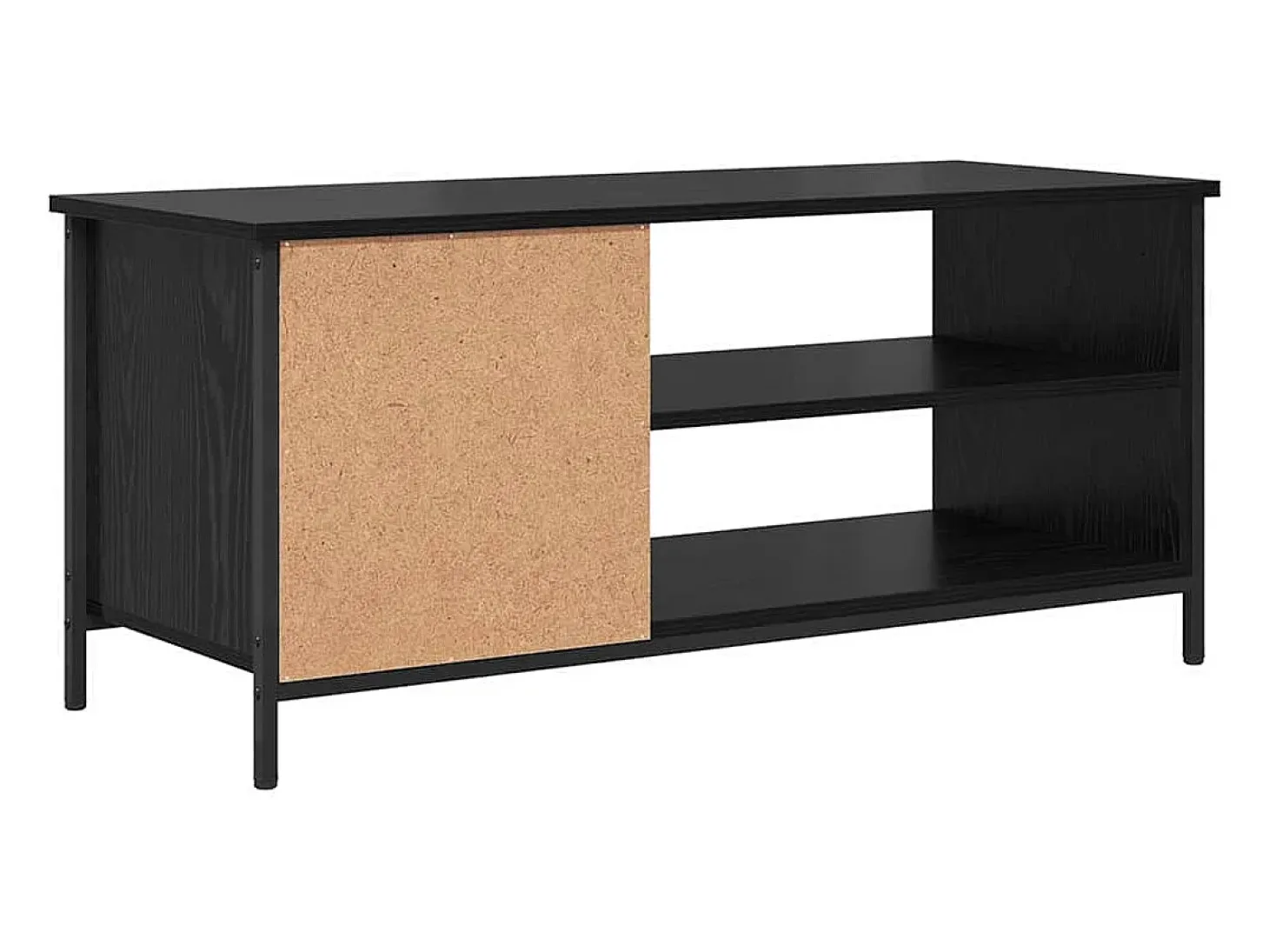 Gabinete de TV Roble negro 100 x 40 x 45 cm