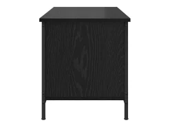 Gabinete de TV Roble negro 100 x 40 x 45 cm