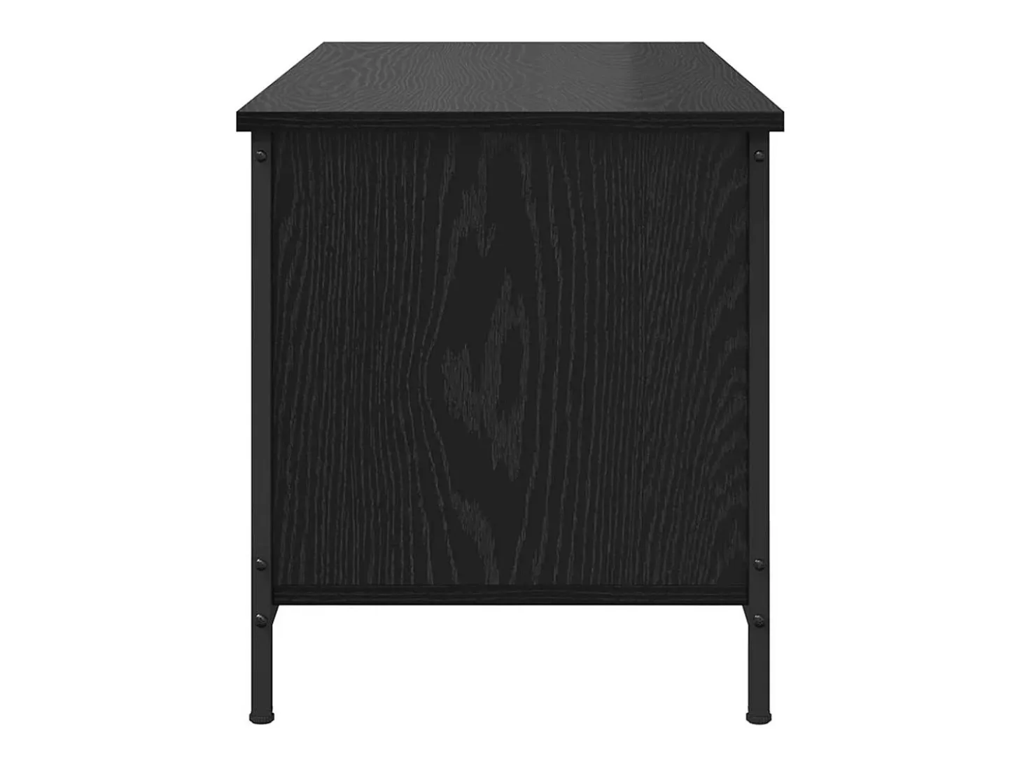 Gabinete de TV Roble negro 100 x 40 x 45 cm