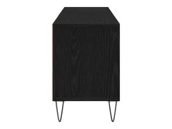 Gabinete de TV Roble negro 150 x 30 x 44.5 cm