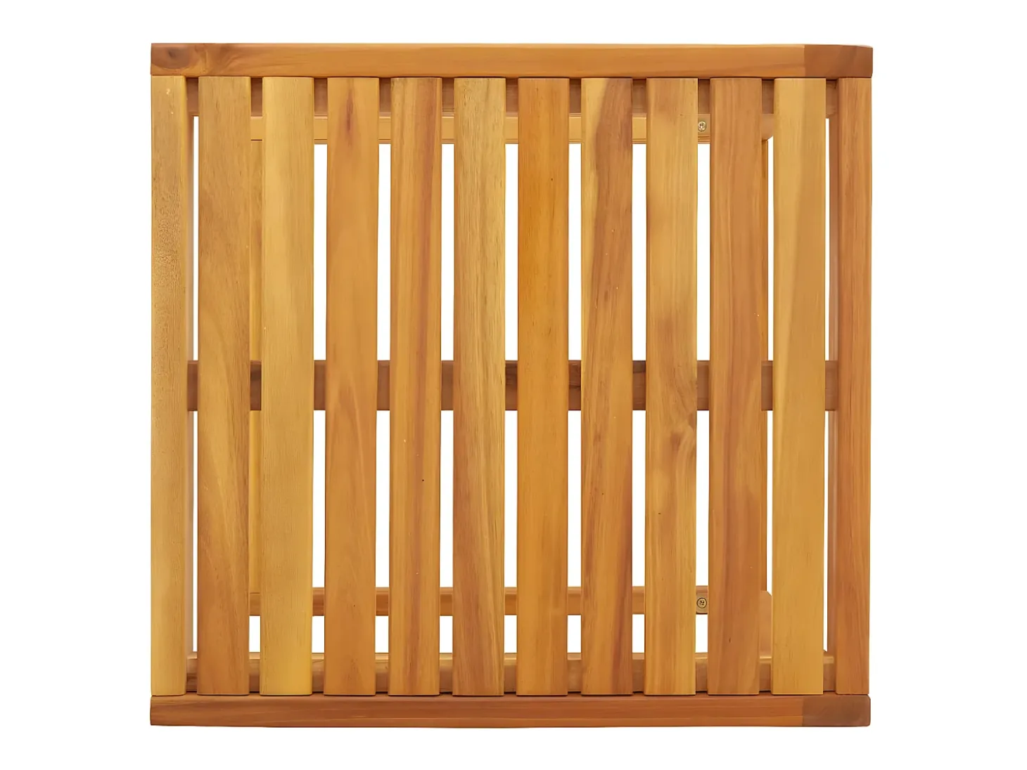 Garden Furniture - Mesa en forma de C madera maciza de acacia 42x40x50 cm