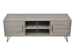 Garden Furniture - Mueble para TV gris 120x40x45 cm