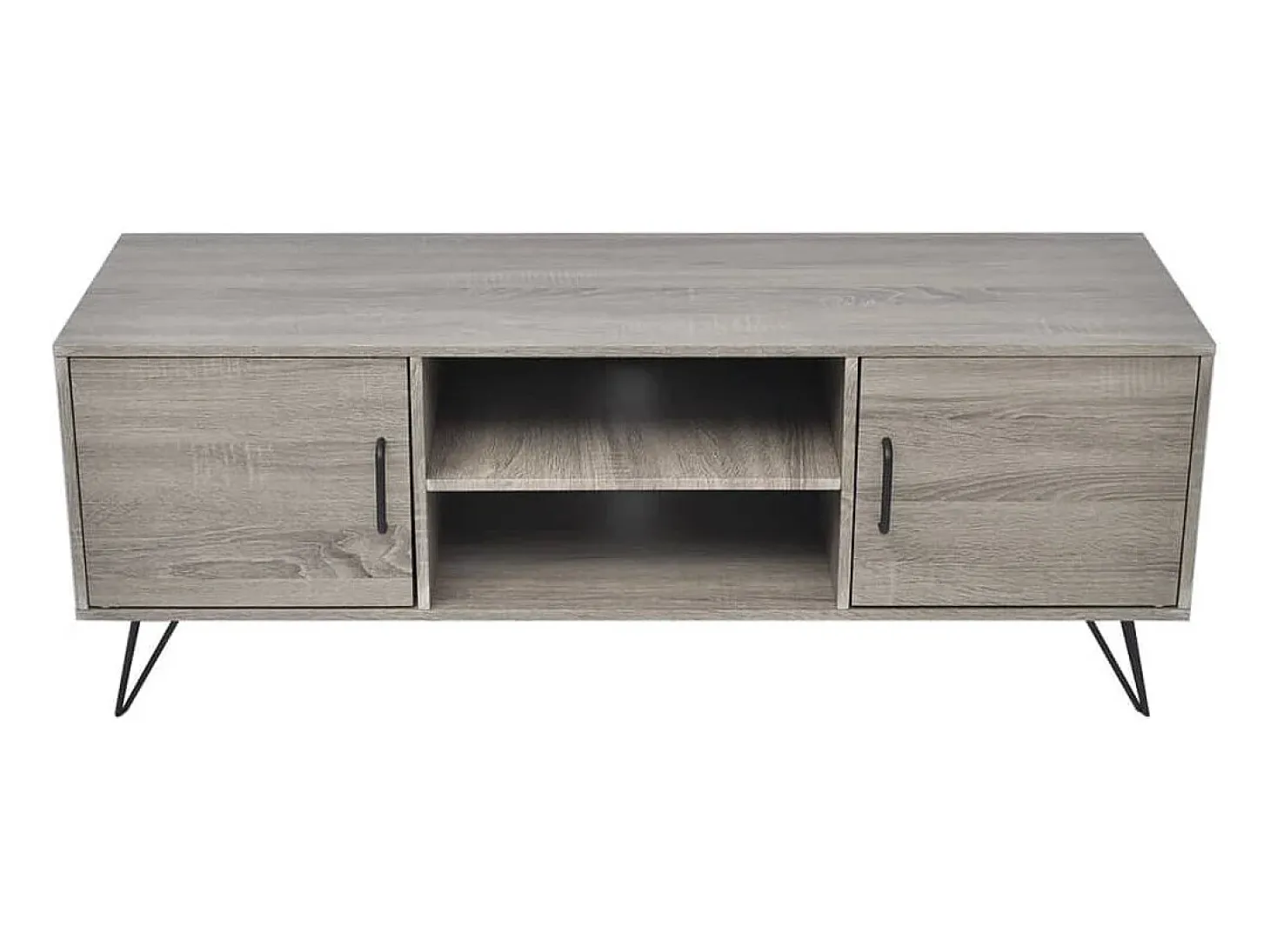Garden Furniture - Mueble para TV gris 120x40x45 cm