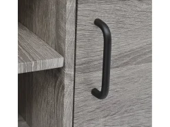 Garden Furniture - Mueble para TV gris 120x40x45 cm