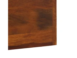 Garden Furniture - Perchero de madera maciza de acacia 118x40 cm