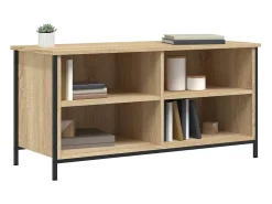 Giuliano Mueble para TV madera contrachapada roble Sonoma 100x40x50 cm