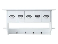 Guardarropa MCW-C49, blanco