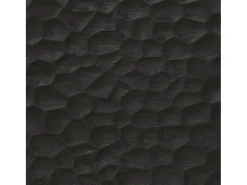 Gudven Mueble de TV madera maciza de mango negro 70x33x46 cm