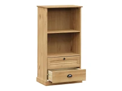 Gudvord Librería VIGO madera maciza de pino 60x35x114,5 cm