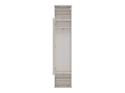HAGA - Armario para recibidor o pasillo con 3 puertas - Armario ropero - beige cachemira