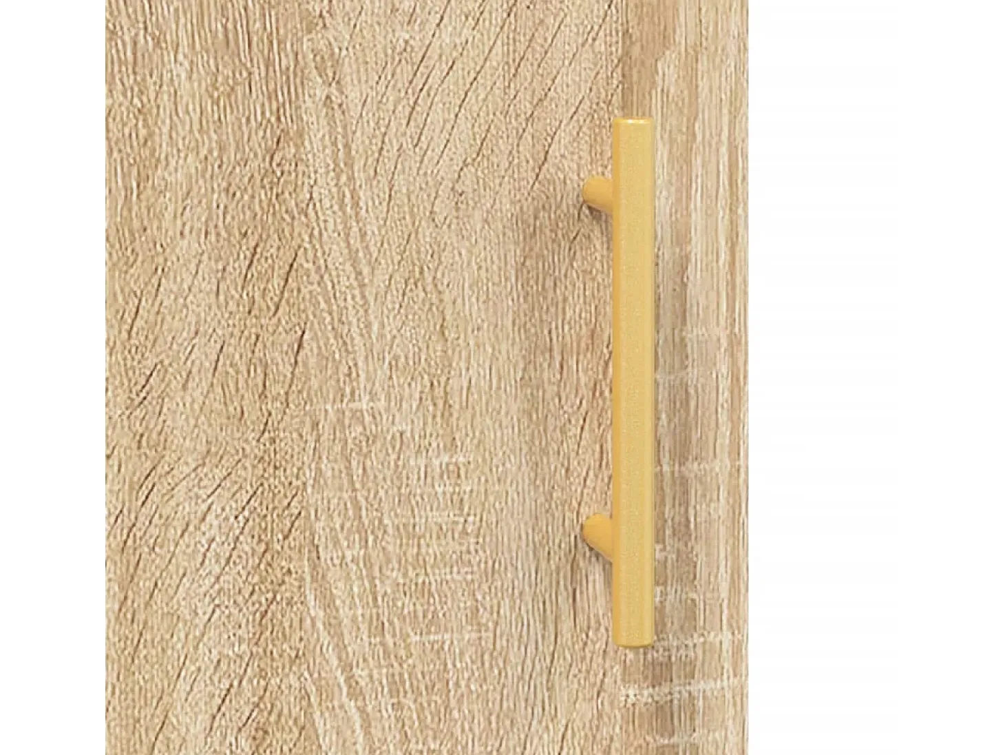 Hermanni Mueble para TV madera de ingeniería roble Sonoma 150x30x50 cm