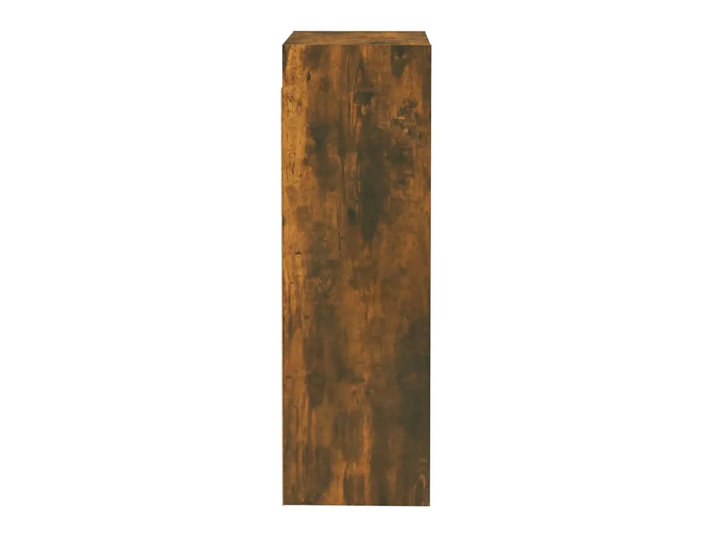 Hoeselt Muebles para TV 2 uds madera roble ahumado 30,5x30x90 cm