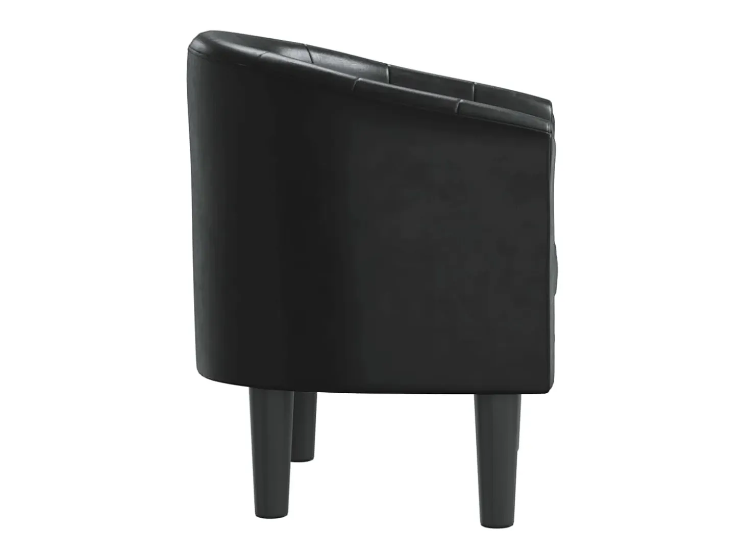 Jalkar Sillón cuero sintético negro