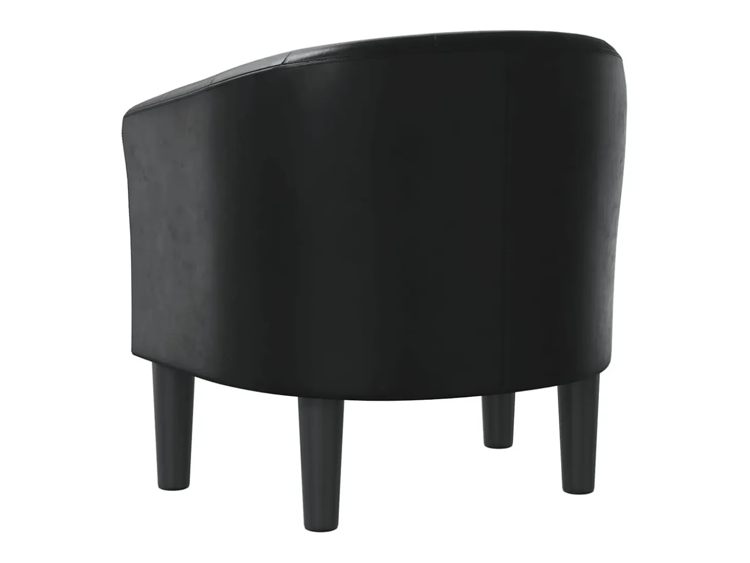Jalkar Sillón cuero sintético negro