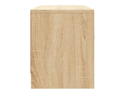 Jonah Mueble de TV madera de ingeniería roble Sonoma 102x30x37,5 cm