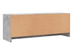 Jonah Mueble de TV madera de ingeniería gris hormigón 102x30x37,5 cm