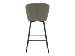 Juego de 2 taburetes de bar Lausanne Green (52 x 59 x 108 cm)