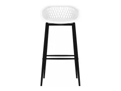 Juego de 2 Taburetes de cocina blanco ES30409