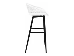 Juego de 2 Taburetes de cocina blanco ES30409