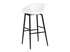 Juego de 2 Taburetes de cocina blanco ES30409