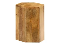 Juego de mesa de centro de 3 piezas Madera maciza de mango