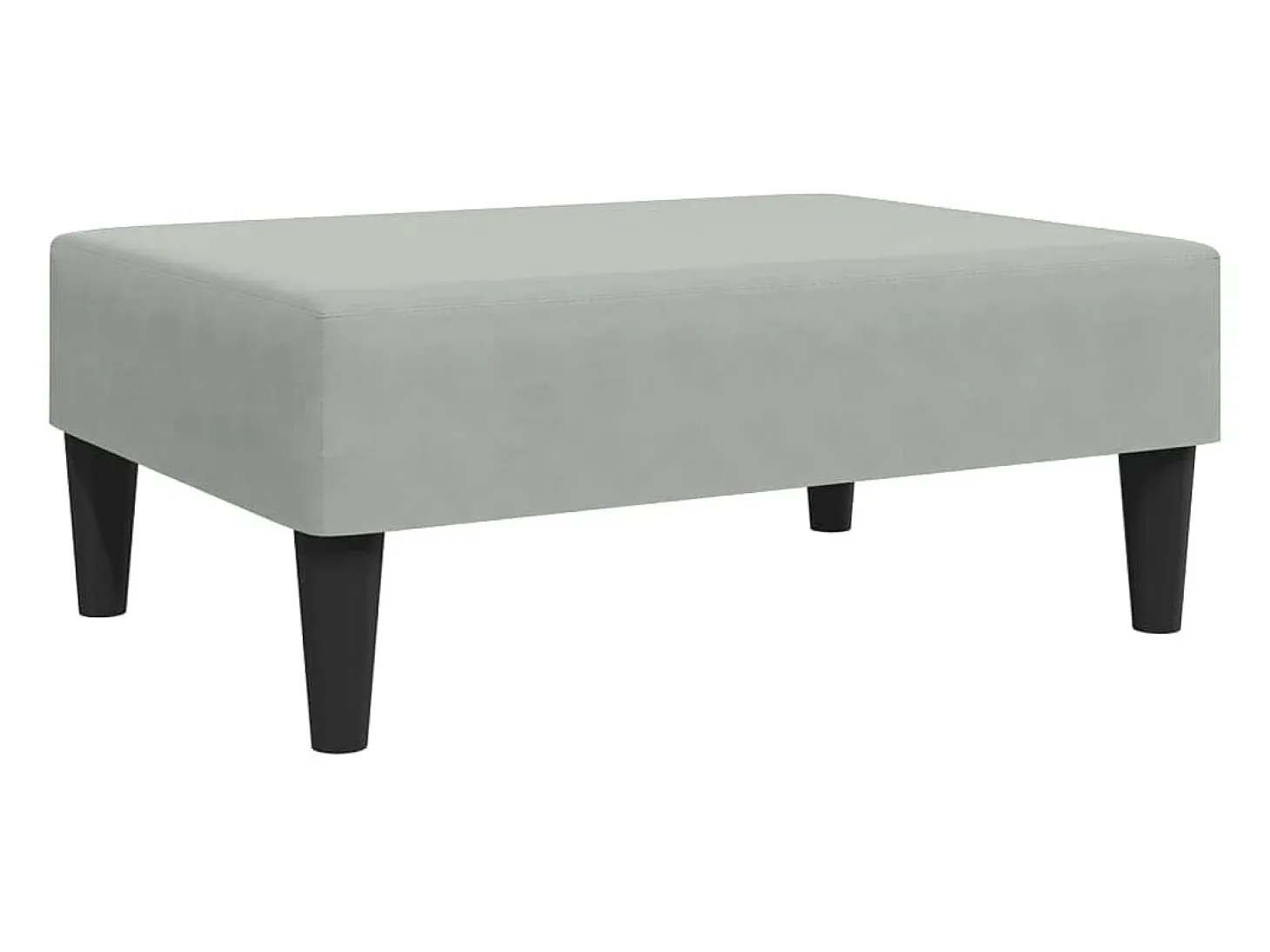Juego de sofás con cojines 2 piezas terciopelo gris claro