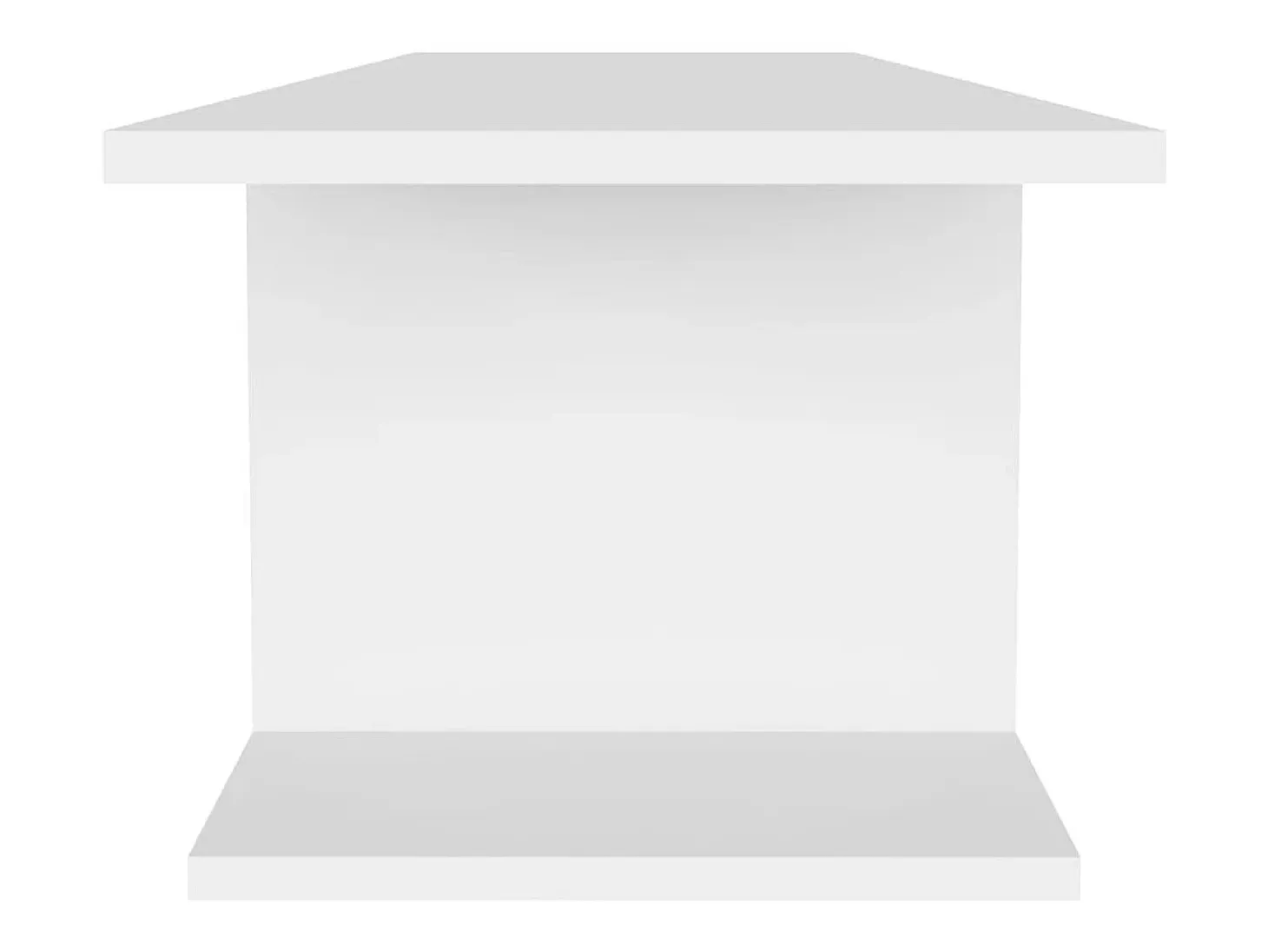 Kiandra Mueble de pared para TV blanco 103x30x26,5 cm