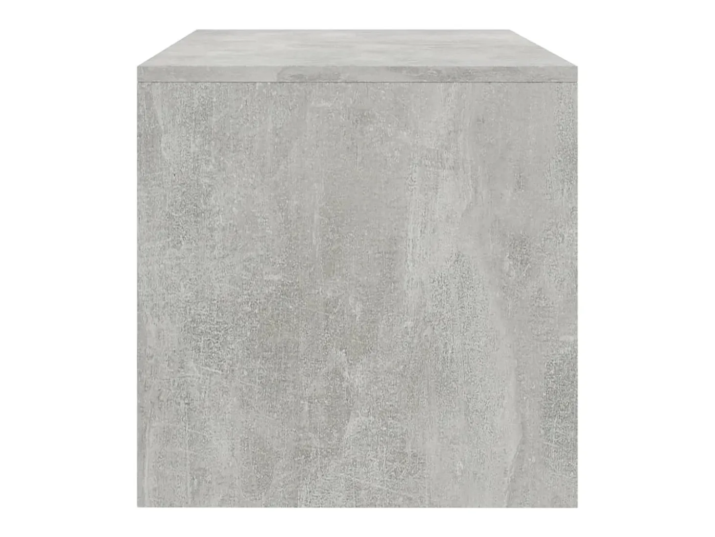 Kobe Mueble de TV madera contrachapada gris hormigón 120x40x40 cm
