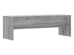 Kobe Mueble de TV madera de ingeniería gris Sonoma 120x40x40 cm