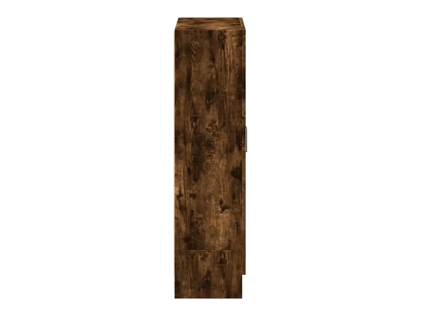 Krimpen aan den IJssel Armario libros madera de ingeniería roble humo 82,5x30,5x115 cm