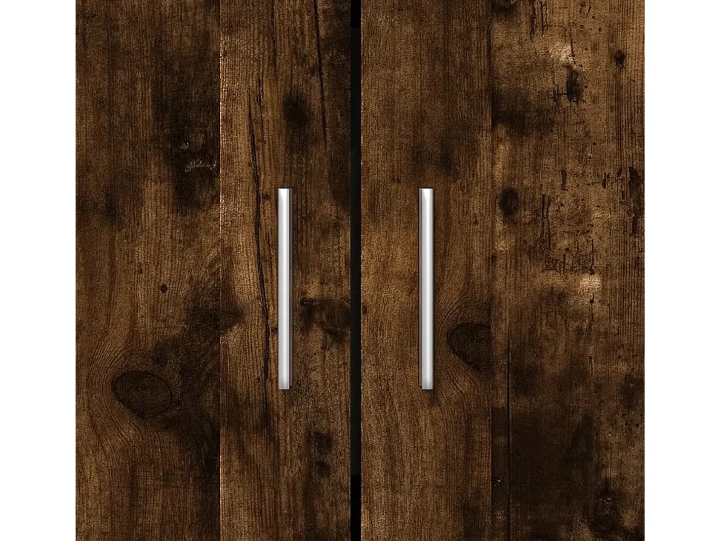 Krimpen aan den IJssel Armario libros madera de ingeniería roble humo 82,5x30,5x115 cm