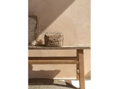 La Cesta De Cáscara De Coco - Natural - M