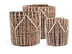 La Cesta Macra-Mazing - Natural Blanco - L