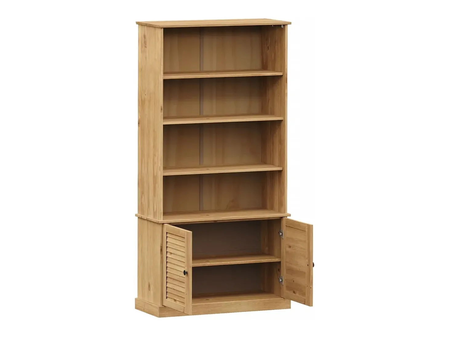 Larindor Librería VIGO madera maciza de pino 85x35x170 cm