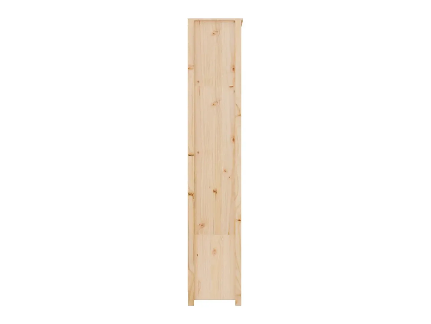 Laurens Estantería madera maciza de pino 80x35x183 cm