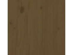 Laurens Estantería madera maciza de pino marrón miel 80x35x126 cm