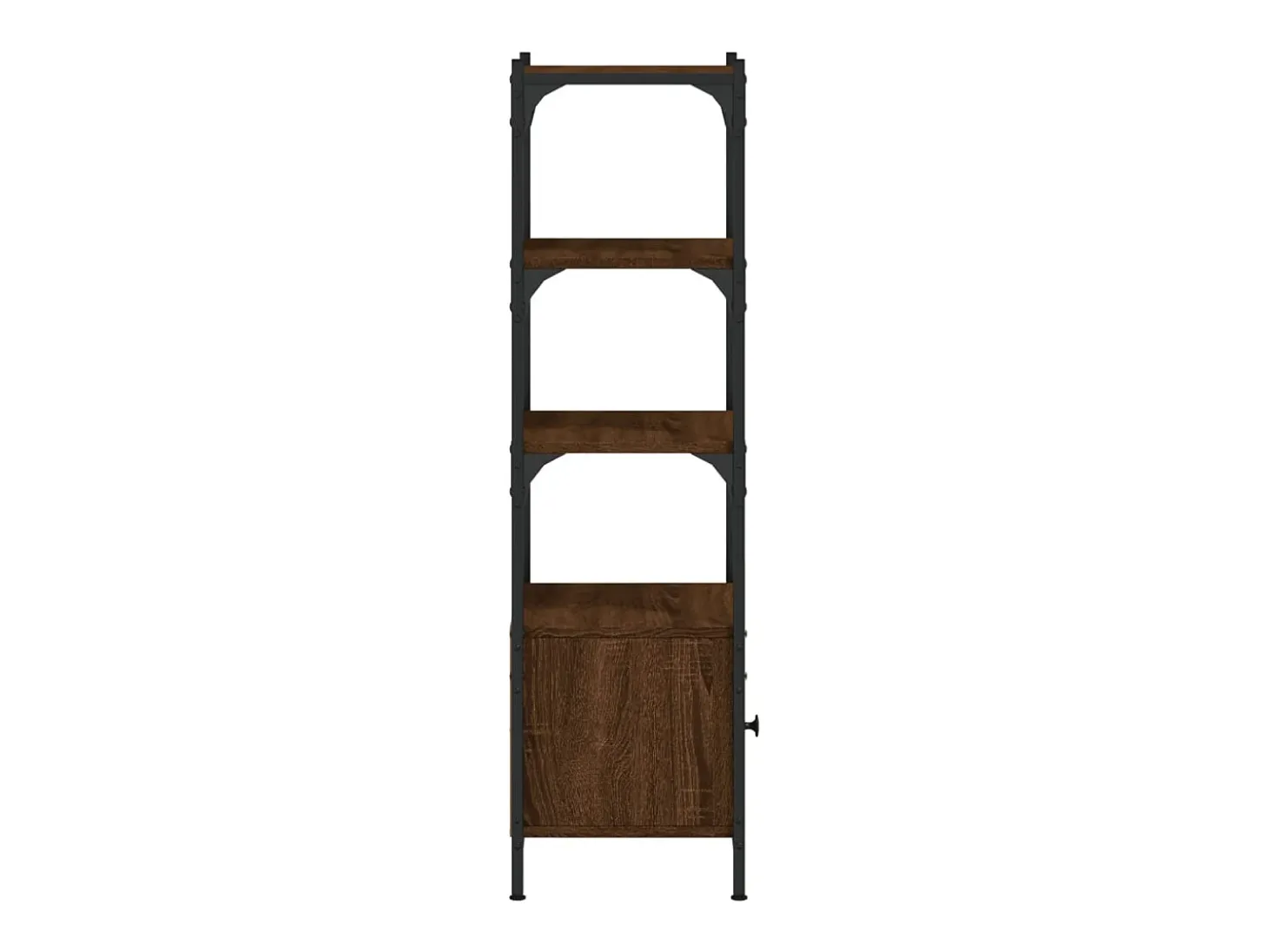 Librería 3 estantes madera ingeniería marrón 41x30x109,5 cm