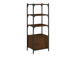 Librería 3 estantes madera ingeniería marrón 41x30x109,5 cm