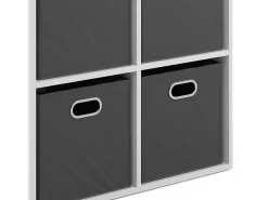 Librería blanco 72x30.6x90.2