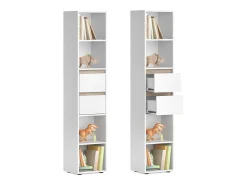 Librería blanco 36.2x29.9x171 robert