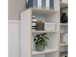 Librería blanco 40x30x100 tetrix