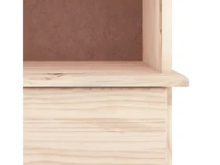 Librería con cajones ALTA madera maciza de pino 77x35x186,5 cm