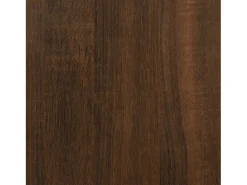 Librería de 5 estantes madera roble marrón 60,5x24x166,5 cm
