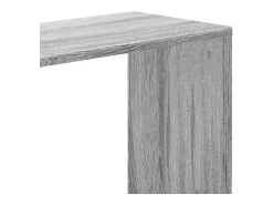 Librería de 5 niveles madera gris Sonoma 45x23,5x162,5 cm