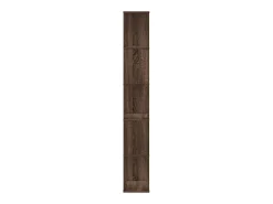 Librería de 5 niveles madera de ingeniería marrón roble