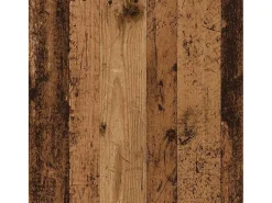 Librería de madera contrachapada envejecida 86x25,5x140 cm