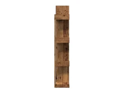 Librería de madera contrachapada envejecida 86x25,5x140 cm